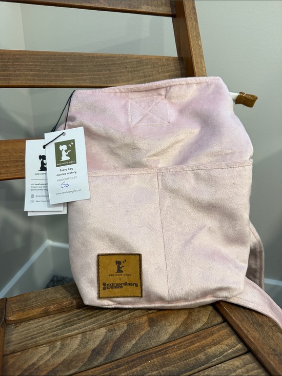 Handbags - NWT New Hope Girls x Extraordinary Women Pink Sling Backpack Convertible Bag